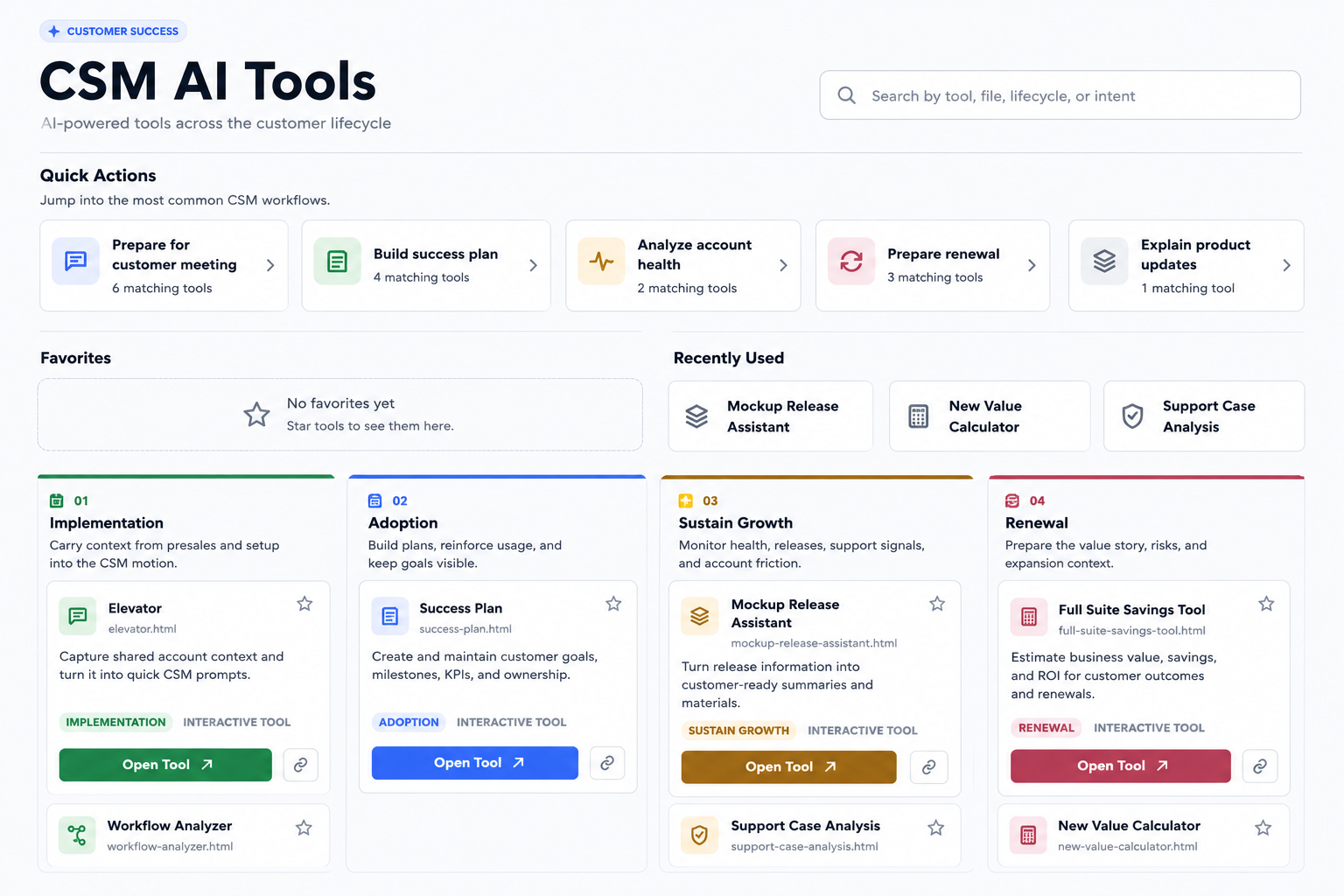 CSM AI Tools Hub